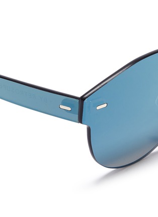 Detail View - Click To Enlarge - SUPER - 'Tuttolente Paloma' rimless all lens mirror sunglasses