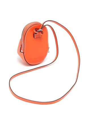 Detail View - Click To Enlarge - JW ANDERSON - Nano cap crossbody leather bag