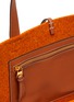Detail View - Click To Enlarge - JW ANDERSON - Anchor embroidered felt tote bag