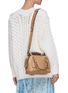 Front View - Click To Enlarge - CHLOÉ - 'Daria' small leather bag