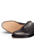Detail View - Click To Enlarge - THOM BROWNE  - 'Phase 2' burnished wholecut leather Oxfords