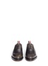 Front View - Click To Enlarge - THOM BROWNE  - 'Phase 2' burnished wholecut leather Oxfords