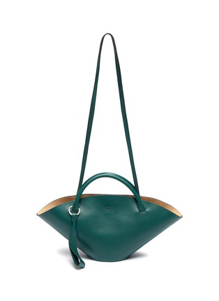 Main View - Click To Enlarge - JIL SANDER - 'Sombrero' top handle small leather bag