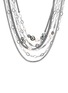 Detail View - Click To Enlarge - JOHN HARDY - Classic Chain' freshwater pearl sterling silver triple row bracelet