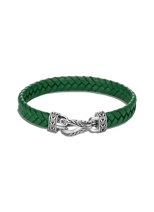 Main View - Click To Enlarge - JOHN HARDY - 'Asli Classic Chain' sterling silver leather bracelet