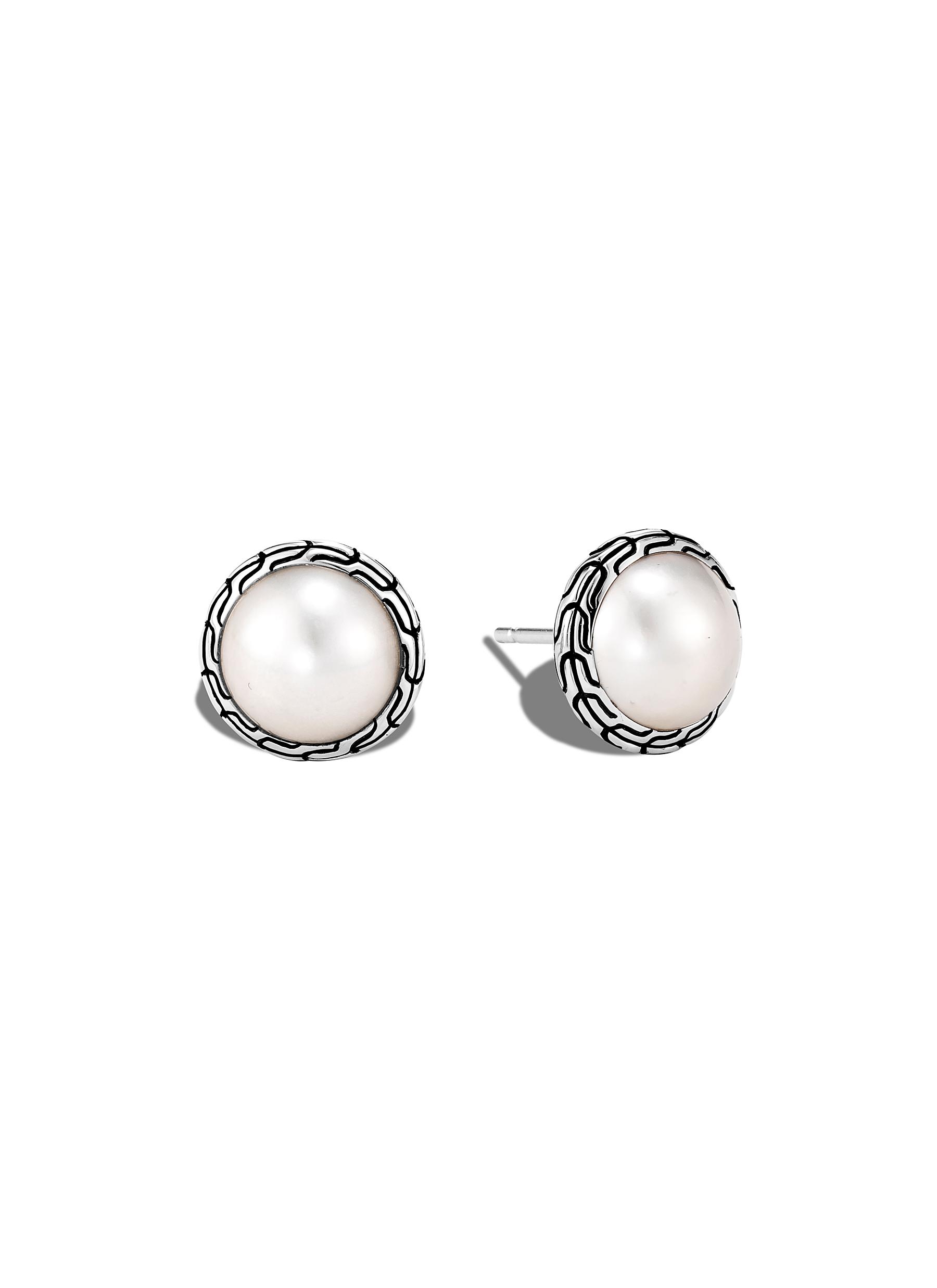 freshwater pearl earrings