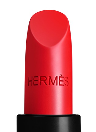 Detail View - Click To Enlarge - HERMÈS - Rouge Hermès Satin lipstick – Rouge Casaque