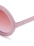 Detail View - Click To Enlarge - SONS + DAUGHTERS - 'XO' kids acetate sunglasses