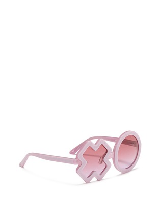 Figure View - Click To Enlarge - SONS + DAUGHTERS - 'XO' kids acetate sunglasses