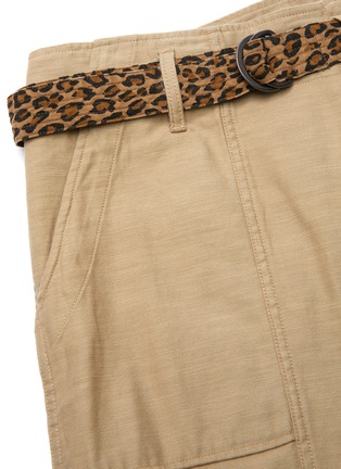  - R13 - Leopard belt utility pants