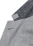 Detail View - Click To Enlarge - THOM BROWNE  - Wool-Mohair blend blazer