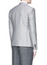 Back View - Click To Enlarge - THOM BROWNE  - Wool-Mohair blend blazer
