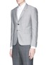Front View - Click To Enlarge - THOM BROWNE  - Wool-Mohair blend blazer