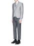 Figure View - Click To Enlarge - THOM BROWNE  - Wool-Mohair blend blazer