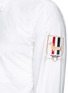 Detail View - Click To Enlarge - THOM BROWNE  - 'Hector' crest embroidery Oxford shirt