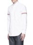 Front View - Click To Enlarge - THOM BROWNE  - Petersham armband cotton Oxford shirt