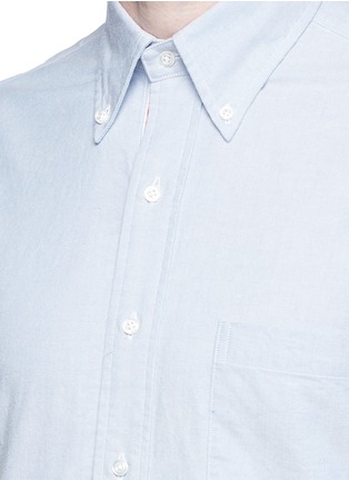 Detail View - Click To Enlarge - THOM BROWNE  - Button down cotton Oxford shirt