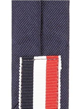 Detail View - Click To Enlarge - THOM BROWNE  - 'Hector' stripe jacquard silk tie