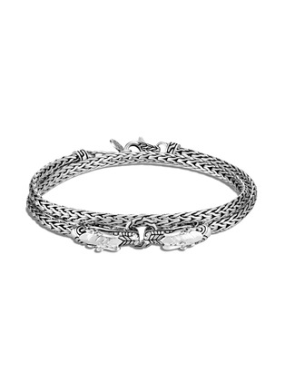  - JOHN HARDY - 'Legends Naga' sterling silver double bracelet