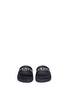 Figure View - Click To Enlarge - GIVENCHY - Logo print rubber slide sandals