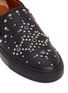 Detail View - Click To Enlarge - GIVENCHY - 'Street Skate III' crystal stud leather slip-ons
