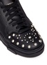 Detail View - Click To Enlarge - GIVENCHY - 'Tyson' stud leather sneakers