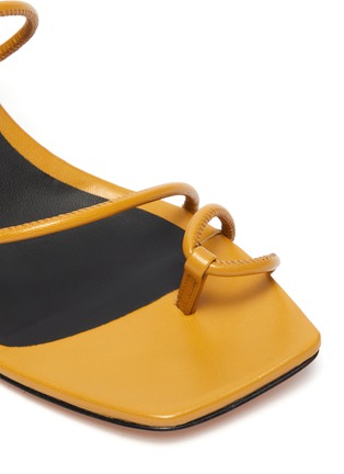 Detail View - Click To Enlarge - KALLISTE - Strappy Toe Ring Slingback Sandals