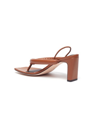  - KALLISTE - Puffy Strap Thong Sandals