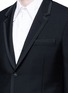  - THOM BROWNE  - Grosgrain ribbon wool-mohair tuxedo suit
