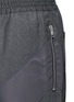 Detail View - Click To Enlarge - GIVENCHY - Diagonal panel flannel pants