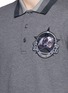 Detail View - Click To Enlarge - GIVENCHY - Star monkey patch embroidery polo shirt
