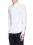 Front View - Click To Enlarge - GIVENCHY - Bib front cotton tuxedo shirt