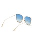 Figure View - Click To Enlarge - DIOR - Cat-eye metal frame gradient sunglasses