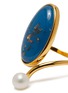 Detail View - Click To Enlarge - EJING ZHANG - Geo Pearl Ring