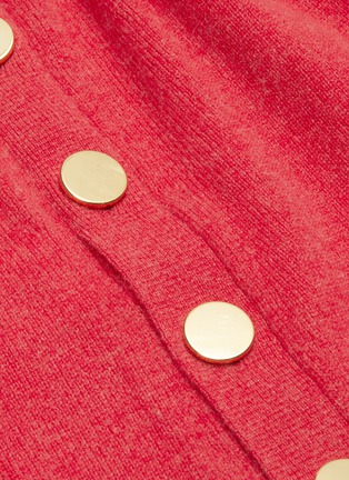  - ALTUZARRA - 'Minamoto' asymmetric metallic button knit sweater