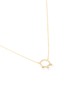 Detail View - Click To Enlarge - PERSÉE PARIS - 'Boheme' Diamond 9k Yellow Gold Chain Necklace