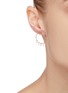 Figure View - Click To Enlarge - PERSÉE PARIS - 'Boheme' Diamond 9k Yellow Gold Earrings