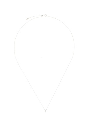 Main View - Click To Enlarge - PERSÉE PARIS - 'Danae' Diamond 9k White Gold Chain Necklace