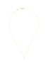 Main View - Click To Enlarge - PERSÉE PARIS - 'Danae' Diamond 9k Yellow Gold Chain Necklace