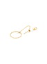 Detail View - Click To Enlarge - PERSÉE PARIS - 'Pendule' diamond yellow gold earring