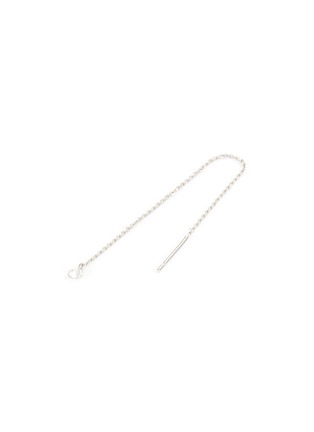Detail View - Click To Enlarge - PERSÉE PARIS - 'Danae' Diamond 9k White Gold Earrings