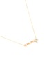 Detail View - Click To Enlarge - PERSÉE PARIS - 'Amour' diamond yellow gold necklace