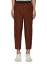 Main View - Click To Enlarge - ZIGGY CHEN - Elastic waist cropped pants