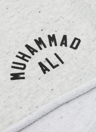 - REIGNING CHAMP - Muhammad Ali Screenprint Cotton Shorts
