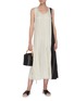 Figure View - Click To Enlarge - JOSEPH - Pleated cupro dress