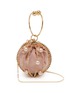 Main View - Click To Enlarge - ROSANTICA - 'Mini Sasha' faux pearl crystal embellished top handle bag