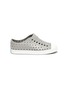 Main View - Click To Enlarge - NATIVE  - Jefferson' perforated kids slip-on sneakers