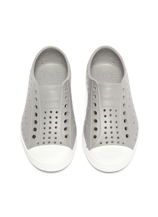 Figure View - Click To Enlarge - NATIVE  - Jefferson' perforated kids slip-on sneakers