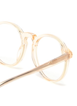 Detail View - Click To Enlarge - SONS + DAUGHTERS - Clark' biodegradable acetate frame kids optical glasses