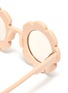 Detail View - Click To Enlarge - SONS + DAUGHTERS - 'Pixie' flower frame mirror effect kids sunglasses